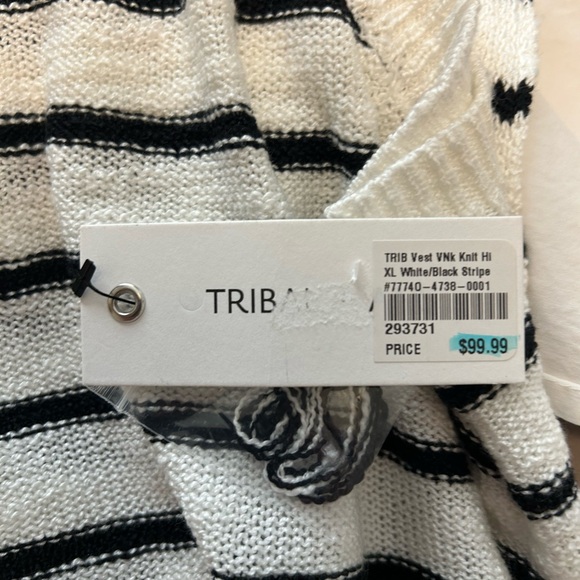 Tribal Jeans sleeveless sweater. NWT - Picture 2 of 8